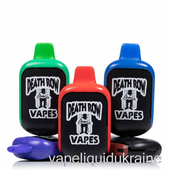 Vape Liquid Ukraine Death Row QR5000 Disposable Honeydew Pineapple